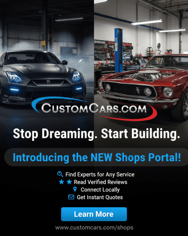 CustomCars.com Introduces Customization Car Shops Portal! - CustomCars